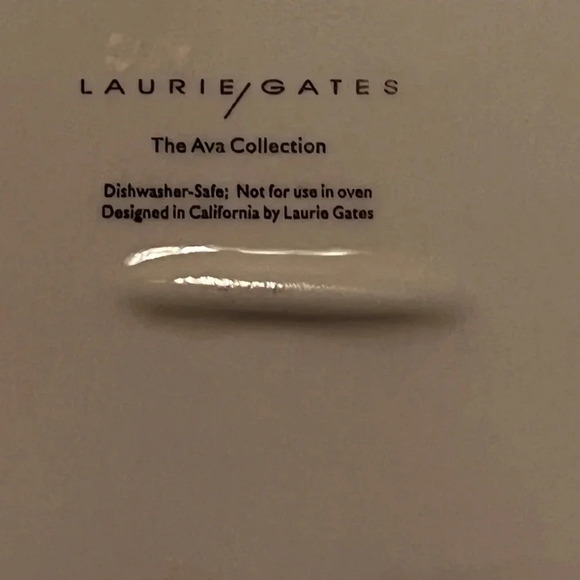 FINAL PRICE Laurie Gates The Ava Collection 16 Inch Dinner Serving Platter - Picture 2 of 4